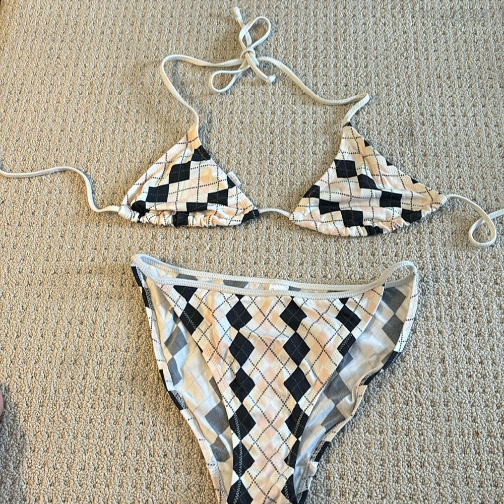 GUC Pringle Argyle Bikini 👙